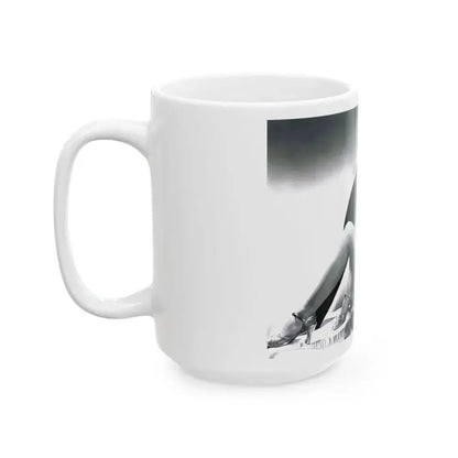 Barbara Stanwyck #155 (Vintage Female Icon) White Coffee Mug - Go Mug Yourself