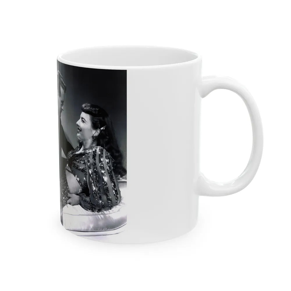 Barbara Stanwyck #155 (Vintage Female Icon) White Coffee Mug-Go Mug Yourself