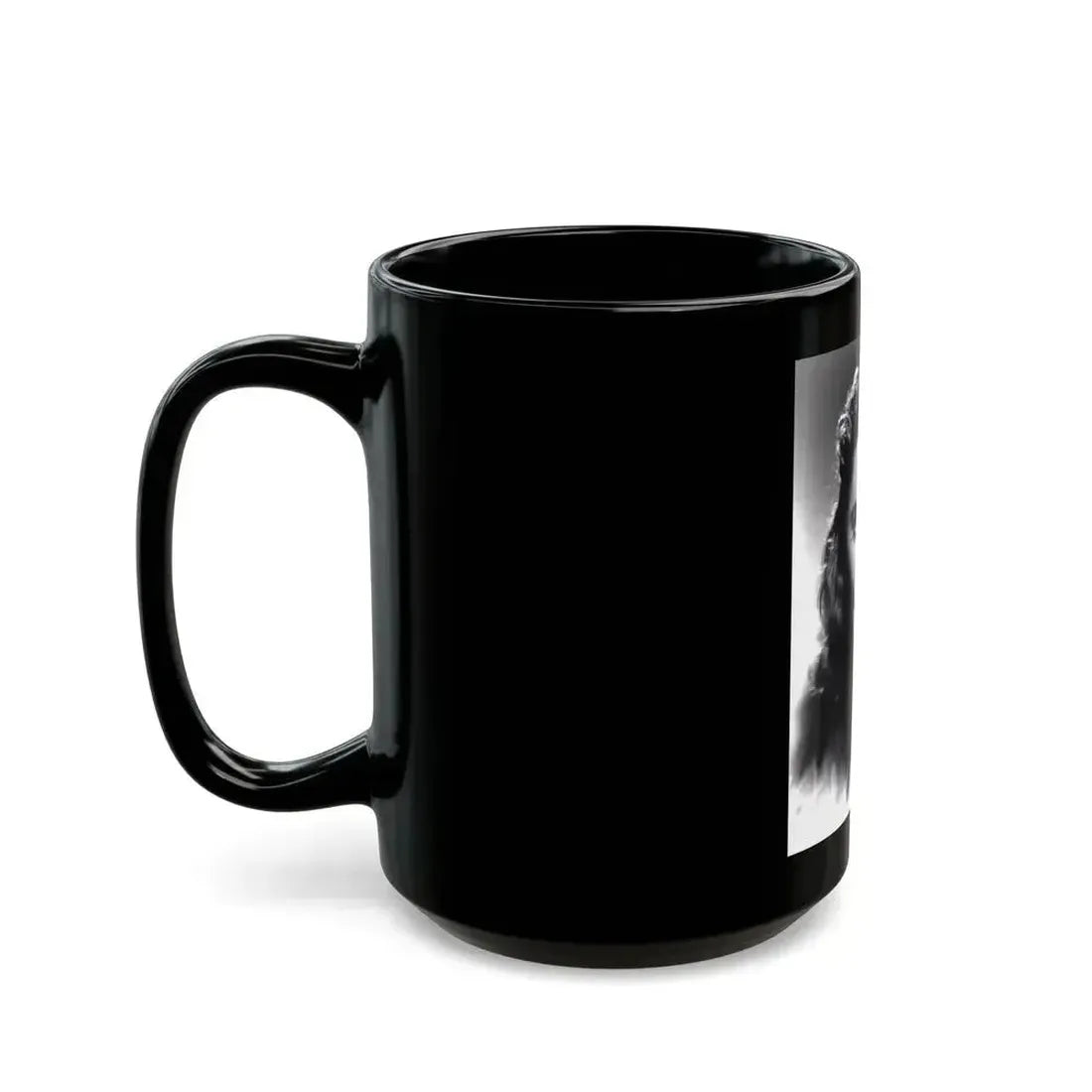 Barbara Stanwyck #156 (Vintage Female Icon) Black Coffee Mug - Go Mug Yourself