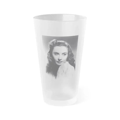 Barbara Stanwyck #156 (Vintage Female Icon) Frosted Pint Glass 16oz 16oz Frosted - Go Mug Yourself