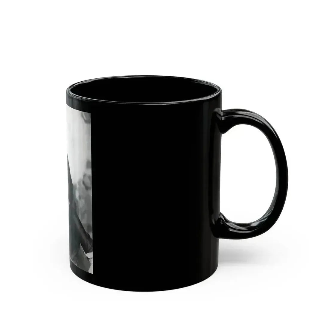 Barbara Stanwyck #157 (Vintage Female Icon) Black Coffee Mug - Go Mug Yourself