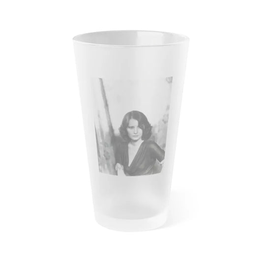 Barbara Stanwyck #157 (Vintage Female Icon) Frosted Pint Glass 16oz-16oz-Frosted-Go Mug Yourself