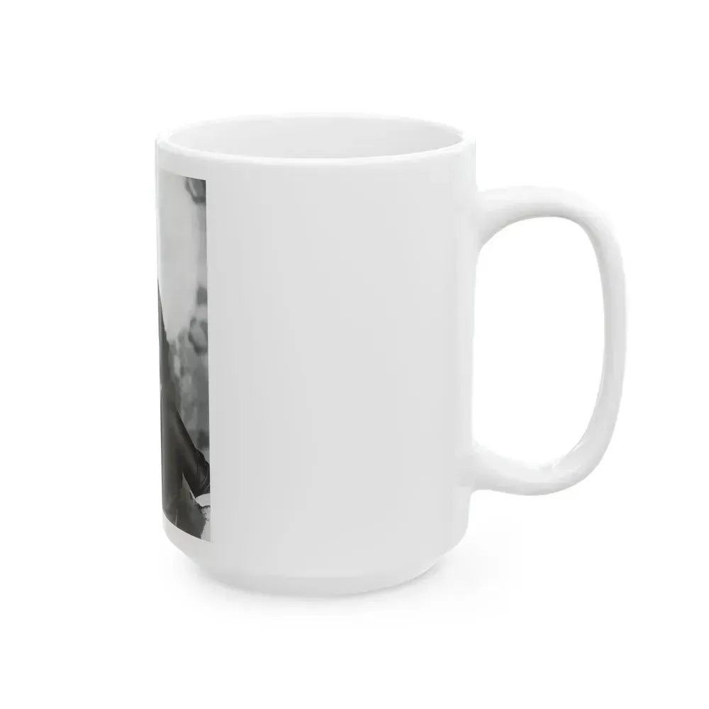 Barbara Stanwyck #157 (Vintage Female Icon) White Coffee Mug - Go Mug Yourself