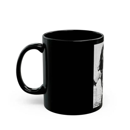 Barbara Stanwyck #158 (Vintage Female Icon) Black Coffee Mug - Go Mug Yourself