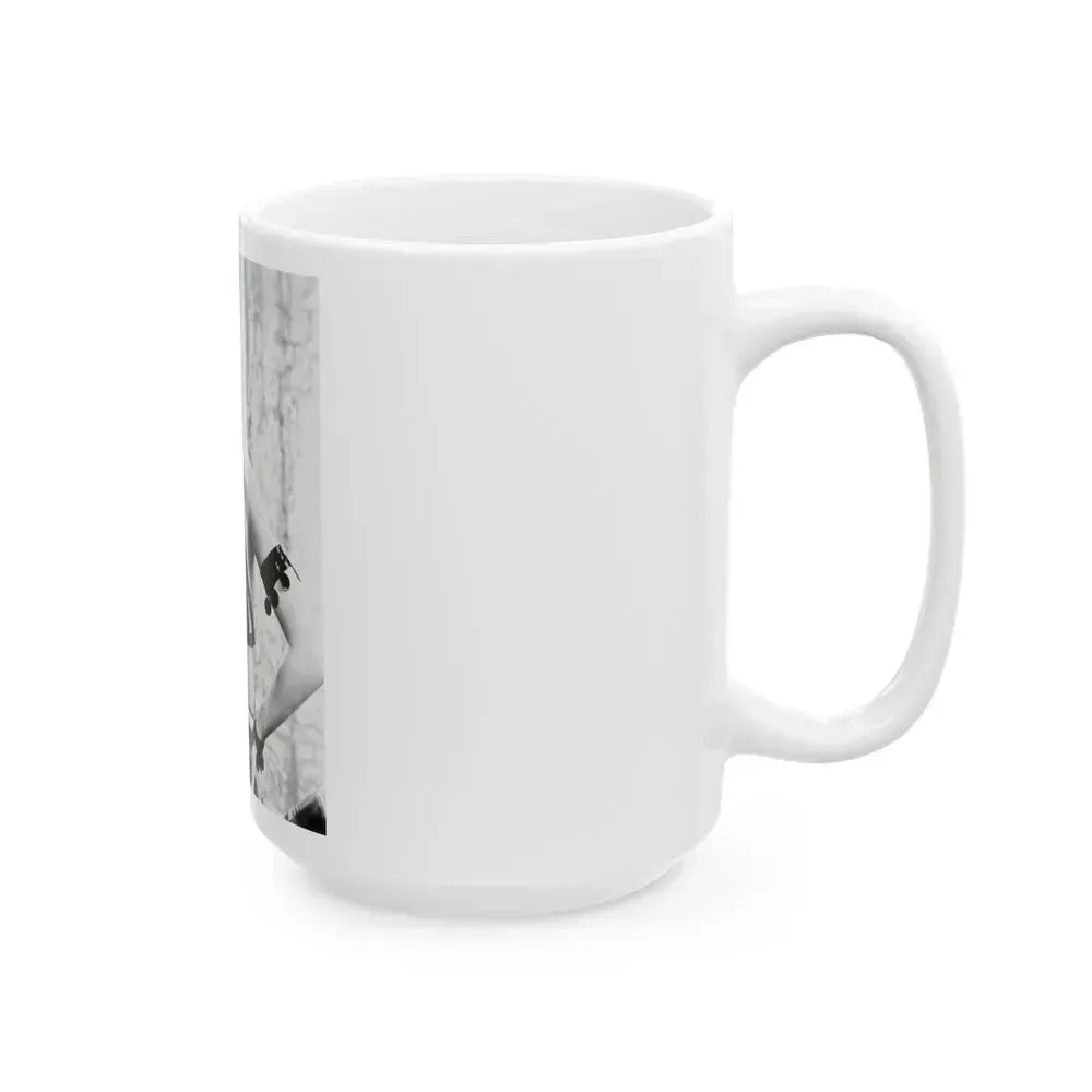 Barbara Stanwyck #158 (Vintage Female Icon) White Coffee Mug - Go Mug Yourself
