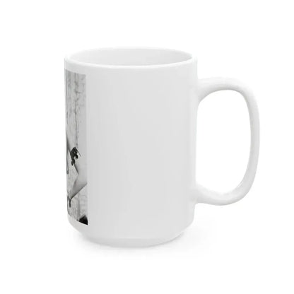 Barbara Stanwyck #158 (Vintage Female Icon) White Coffee Mug - Go Mug Yourself