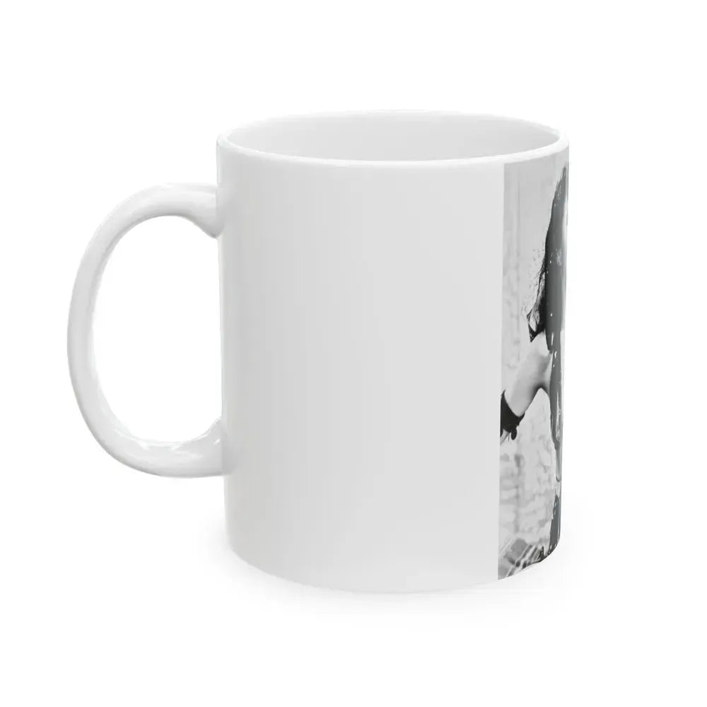 Barbara Stanwyck #158 (Vintage Female Icon) White Coffee Mug - Go Mug Yourself