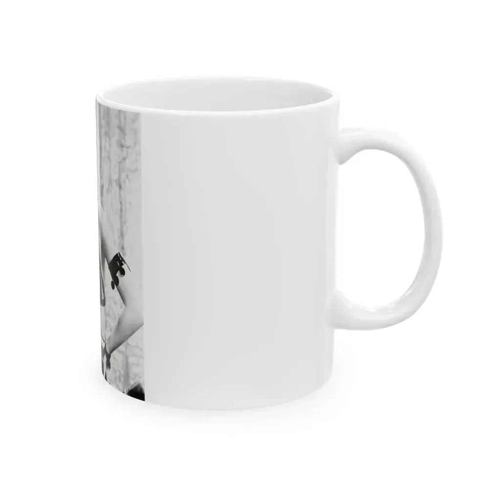 Barbara Stanwyck #158 (Vintage Female Icon) White Coffee Mug - Go Mug Yourself
