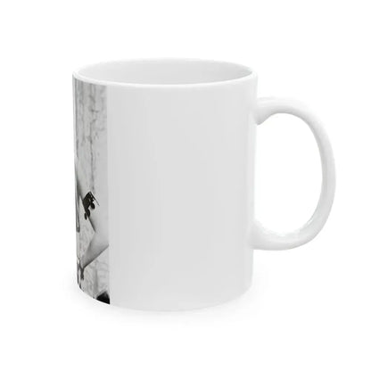 Barbara Stanwyck #158 (Vintage Female Icon) White Coffee Mug - Go Mug Yourself