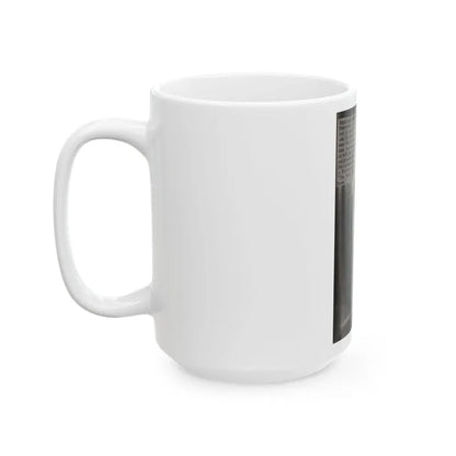 Barbara Stanwyck #162 - Physical Culture Pocket Mag. '46 - 1 B&W Photo (Vintage Female Icon) White Coffee Mug - Go Mug Yourself