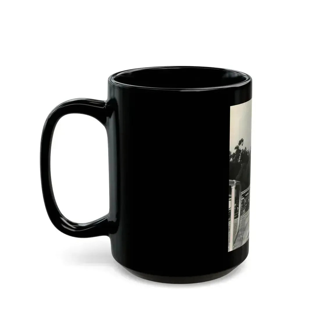 Barbara Stanwyck #163 (Vintage Female Icon) Black Coffee Mug - Go Mug Yourself