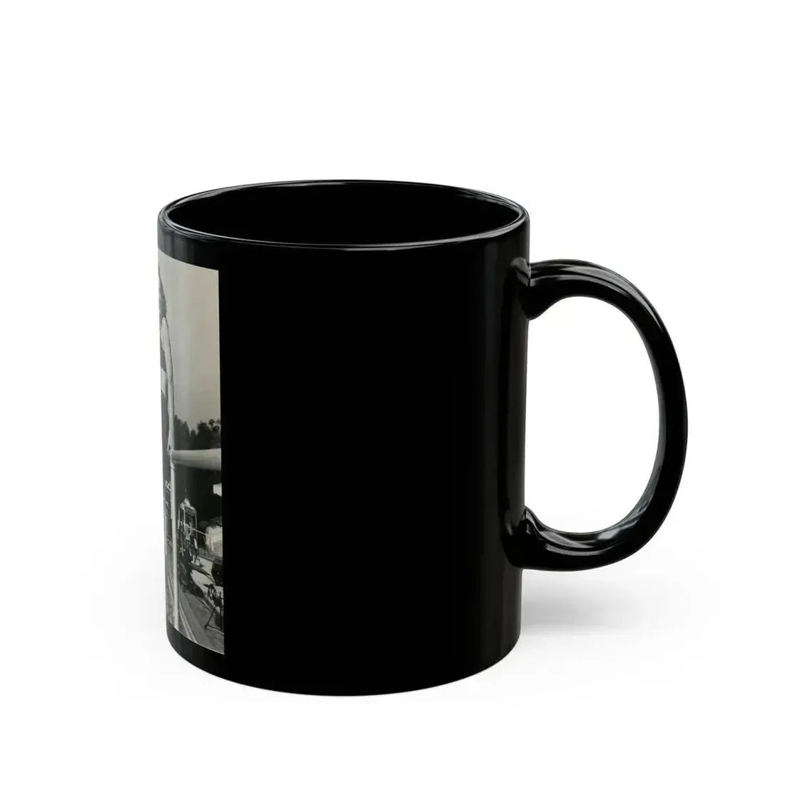 Barbara Stanwyck #163 (Vintage Female Icon) Black Coffee Mug - Go Mug Yourself