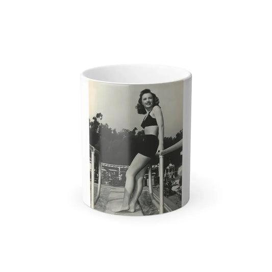 Barbara Stanwyck #163 (Vintage Female Icon) Color Changing Coffee Mug 11oz - Go Mug Yourself
