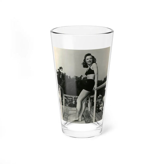 Barbara Stanwyck #163 (Vintage Female Icon) Pint Glass 16oz-16oz-Go Mug Yourself