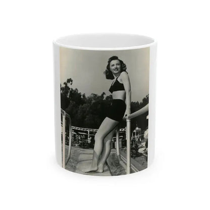 Barbara Stanwyck #163 (Vintage Female Icon) White Coffee Mug 11oz - Go Mug Yourself