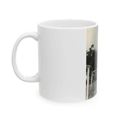 Barbara Stanwyck #163 (Vintage Female Icon) White Coffee Mug - Go Mug Yourself
