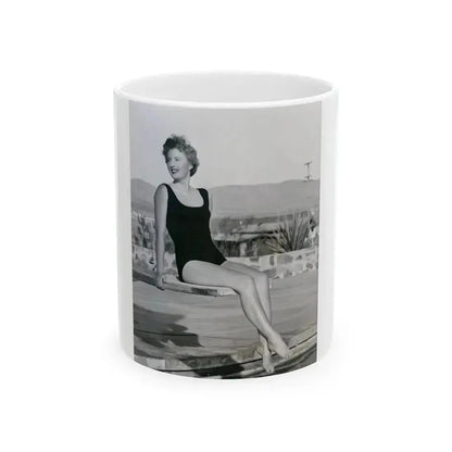 Barbara Stanwyck #164 (Vintage Female Icon) White Coffee Mug 11oz - Go Mug Yourself