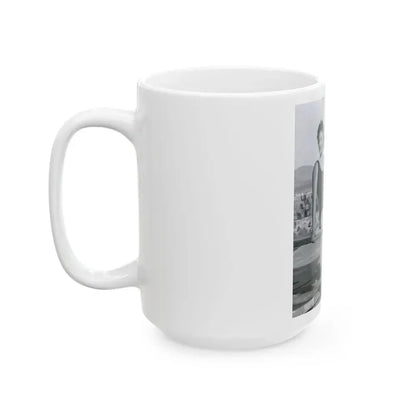 Barbara Stanwyck #164 (Vintage Female Icon) White Coffee Mug - Go Mug Yourself