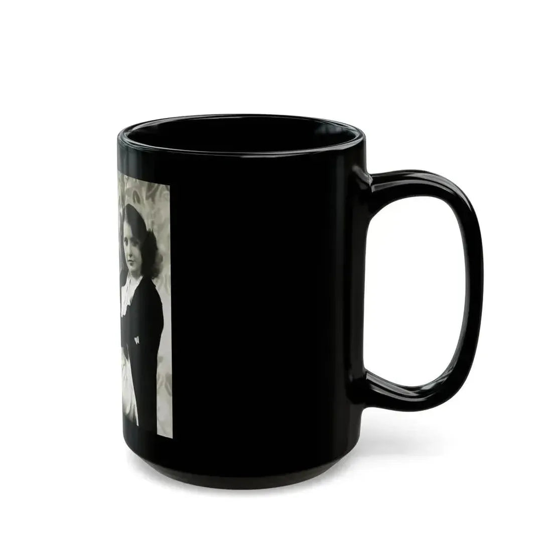 Barbara Stanwyck #165 (Vintage Female Icon) Black Coffee Mug - Go Mug Yourself