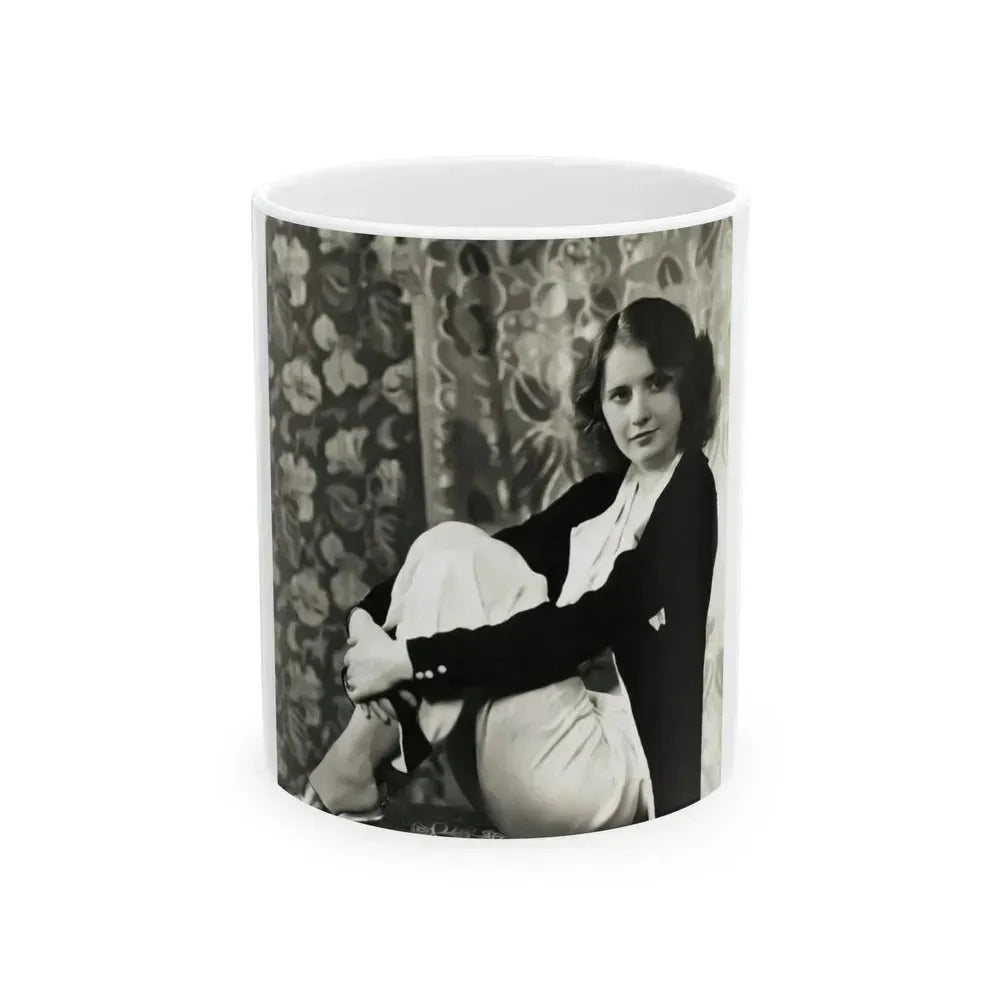 Barbara Stanwyck #165 (Vintage Female Icon) White Coffee Mug 11oz - Go Mug Yourself