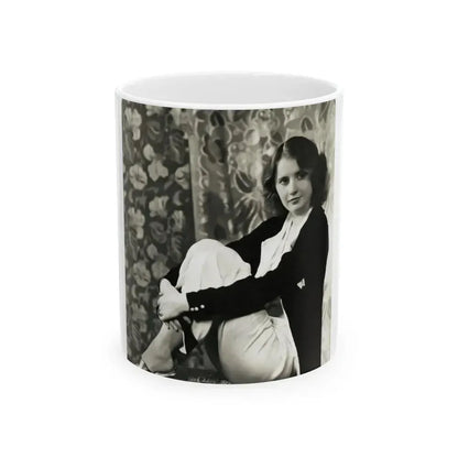 Barbara Stanwyck #165 (Vintage Female Icon) White Coffee Mug 11oz - Go Mug Yourself