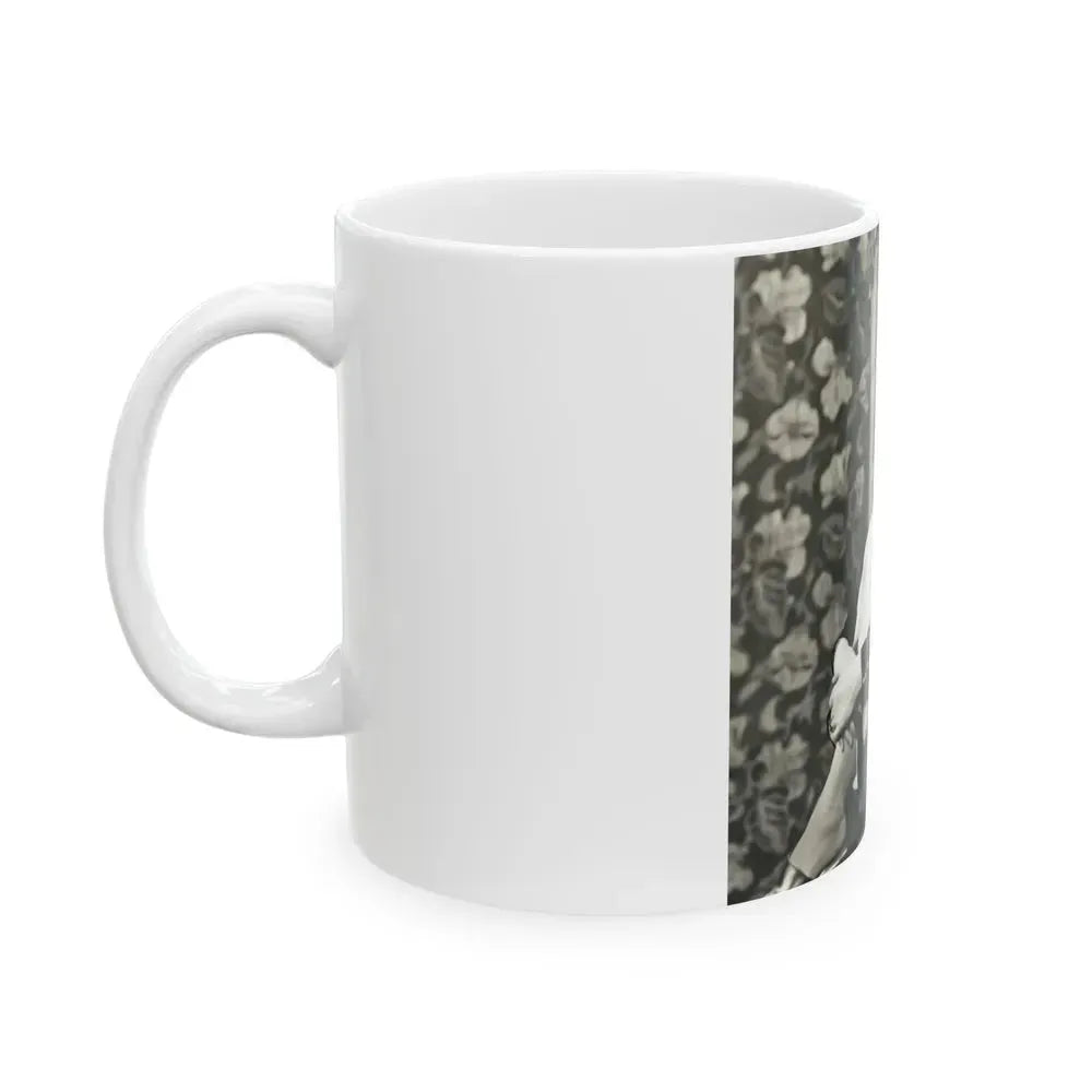 Barbara Stanwyck #165 (Vintage Female Icon) White Coffee Mug - Go Mug Yourself