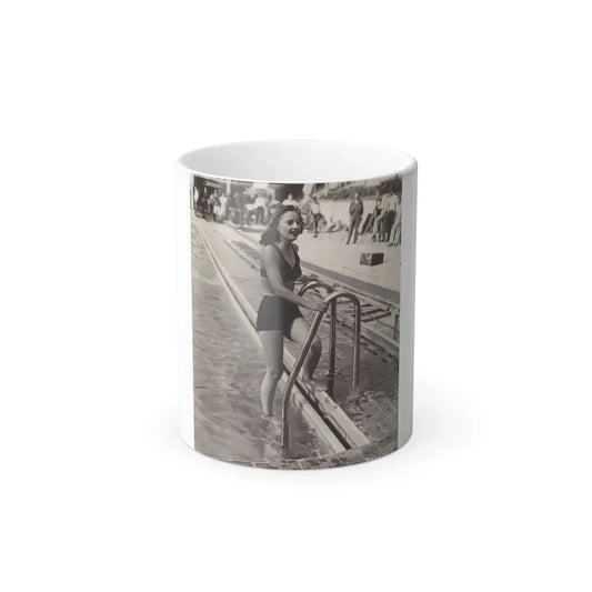 Barbara Stanwyck #167 (Vintage Female Icon) Color Changing Coffee Mug 11oz - Go Mug Yourself