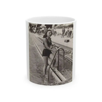 Barbara Stanwyck #167 (Vintage Female Icon) White Coffee Mug 11oz - Go Mug Yourself