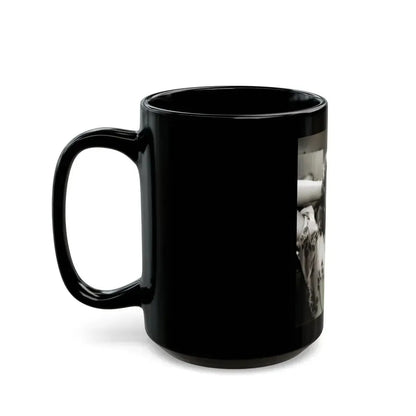 Barbara Stanwyck #176 (Vintage Female Icon) Black Coffee Mug - Go Mug Yourself