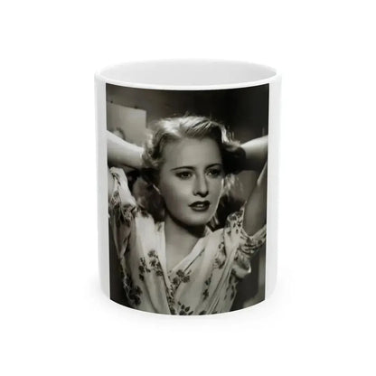 Barbara Stanwyck #176 (Vintage Female Icon) White Coffee Mug 11oz - Go Mug Yourself