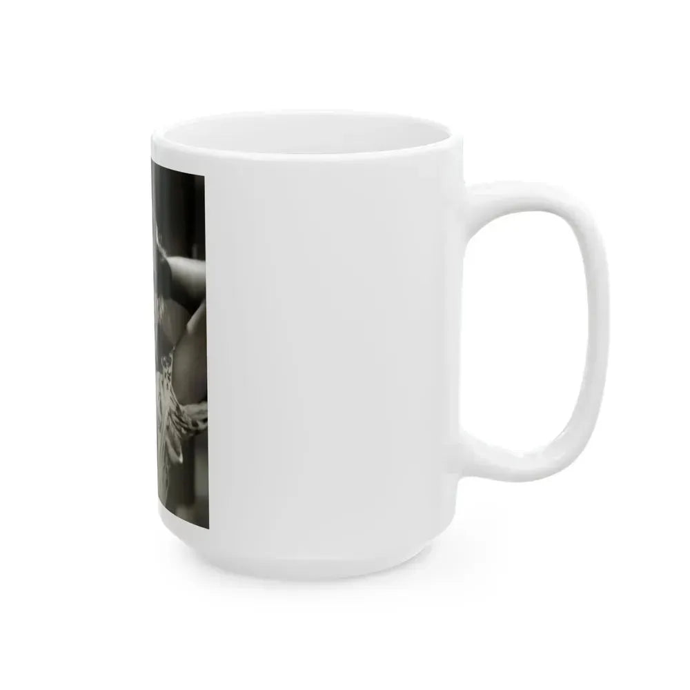 Barbara Stanwyck #176 (Vintage Female Icon) White Coffee Mug - Go Mug Yourself