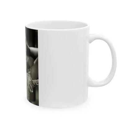 Barbara Stanwyck #176 (Vintage Female Icon) White Coffee Mug - Go Mug Yourself