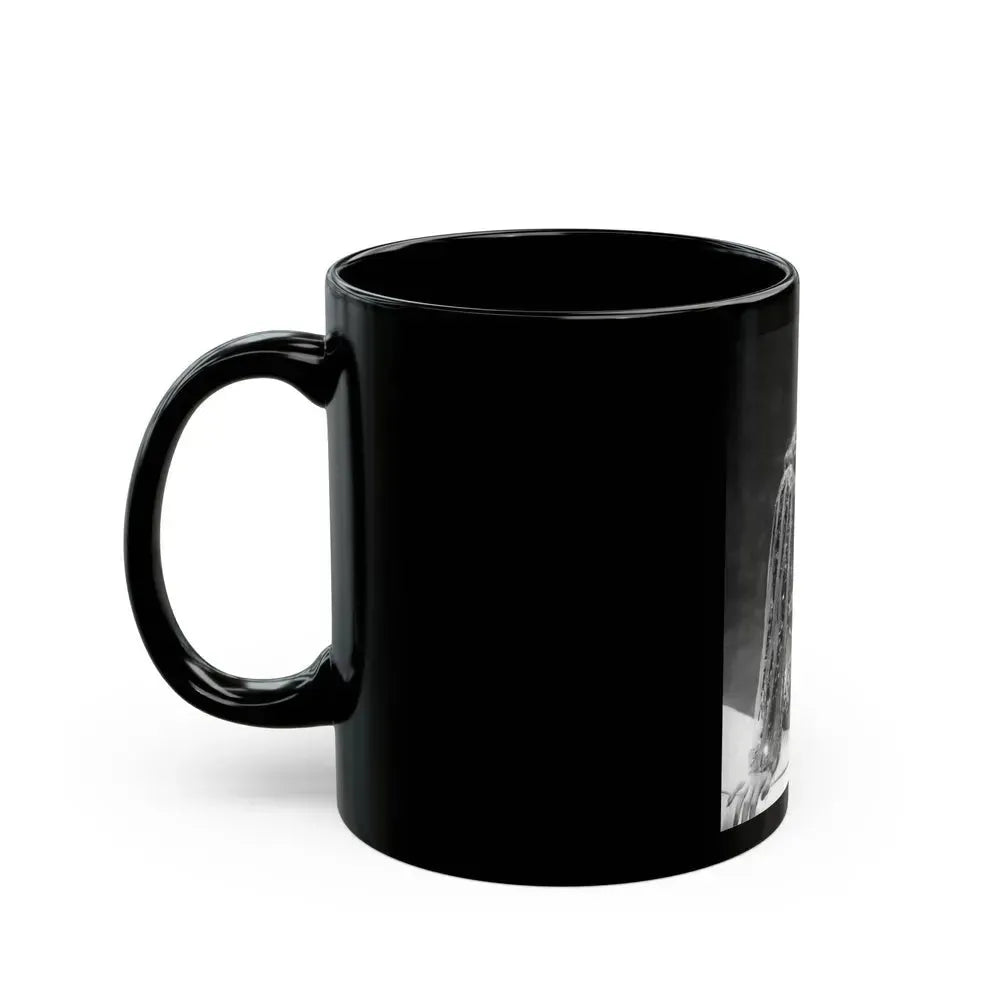 Barbara Stanwyck #177 (Vintage Female Icon) Black Coffee Mug - Go Mug Yourself