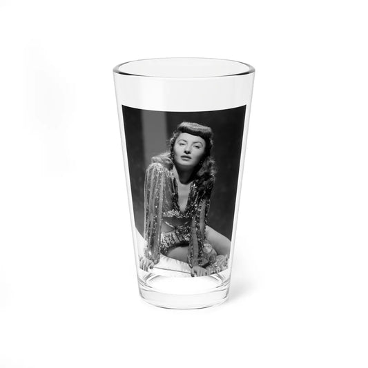 Barbara Stanwyck #177 (Vintage Female Icon) Pint Glass 16oz-16oz-Go Mug Yourself