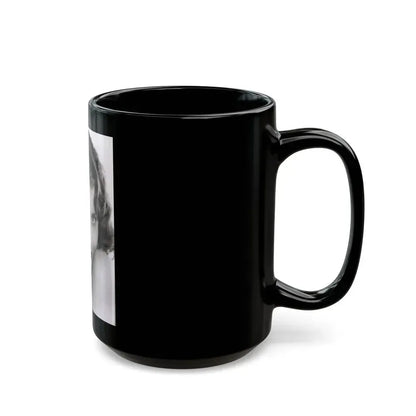 Barbara Stanwyck #179 (Vintage Female Icon) Black Coffee Mug - Go Mug Yourself
