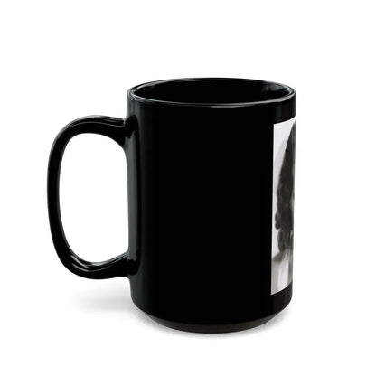 Barbara Stanwyck #179 (Vintage Female Icon) Black Coffee Mug - Go Mug Yourself