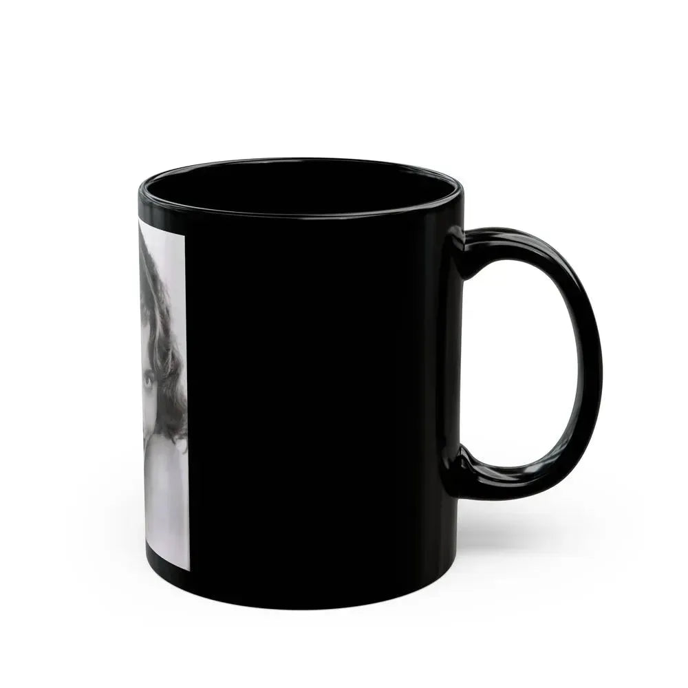 Barbara Stanwyck #179 (Vintage Female Icon) Black Coffee Mug - Go Mug Yourself
