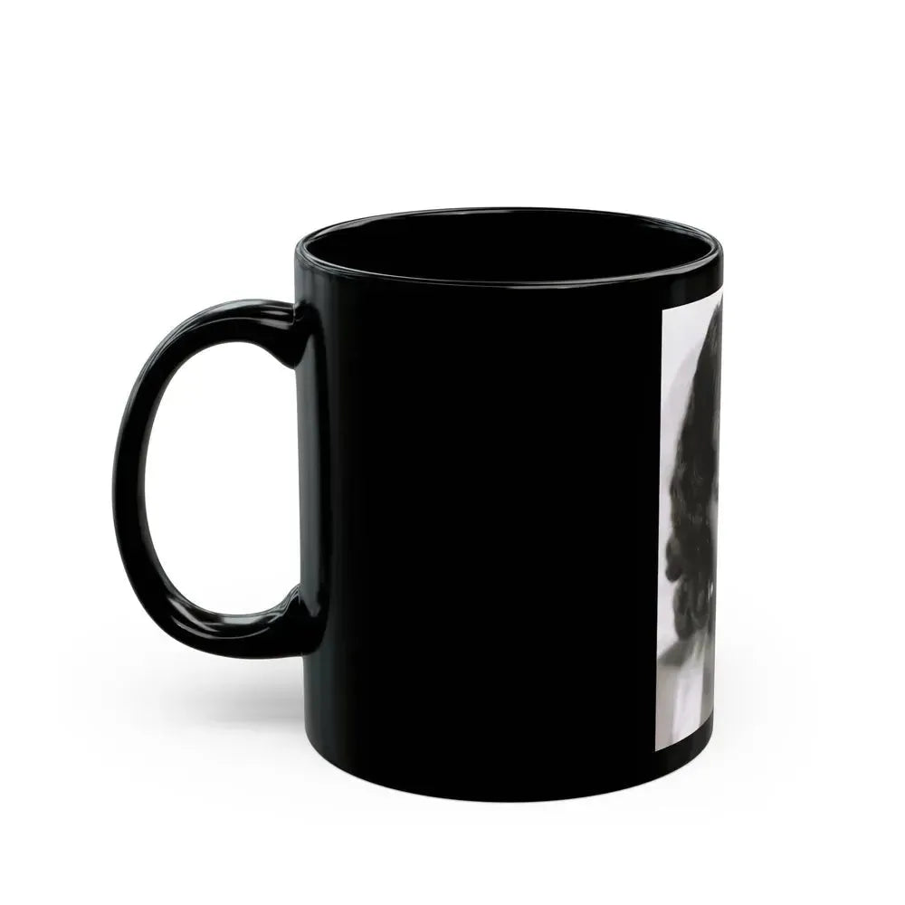 Barbara Stanwyck #179 (Vintage Female Icon) Black Coffee Mug - Go Mug Yourself