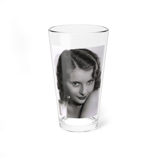 Barbara Stanwyck #179 (Vintage Female Icon) Pint Glass 16oz-16oz-Go Mug Yourself