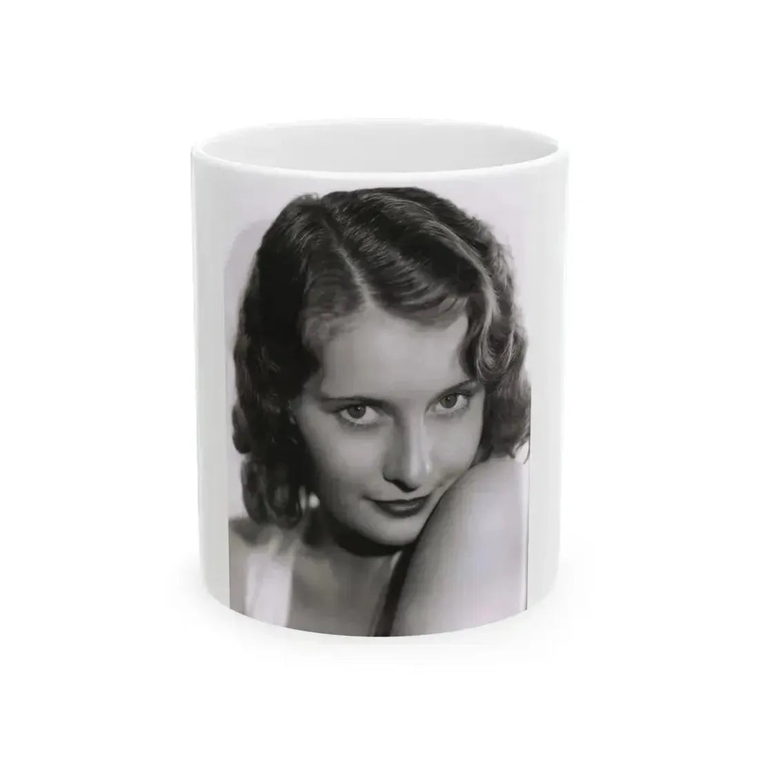 Barbara Stanwyck #179 (Vintage Female Icon) White Coffee Mug 11oz - Go Mug Yourself