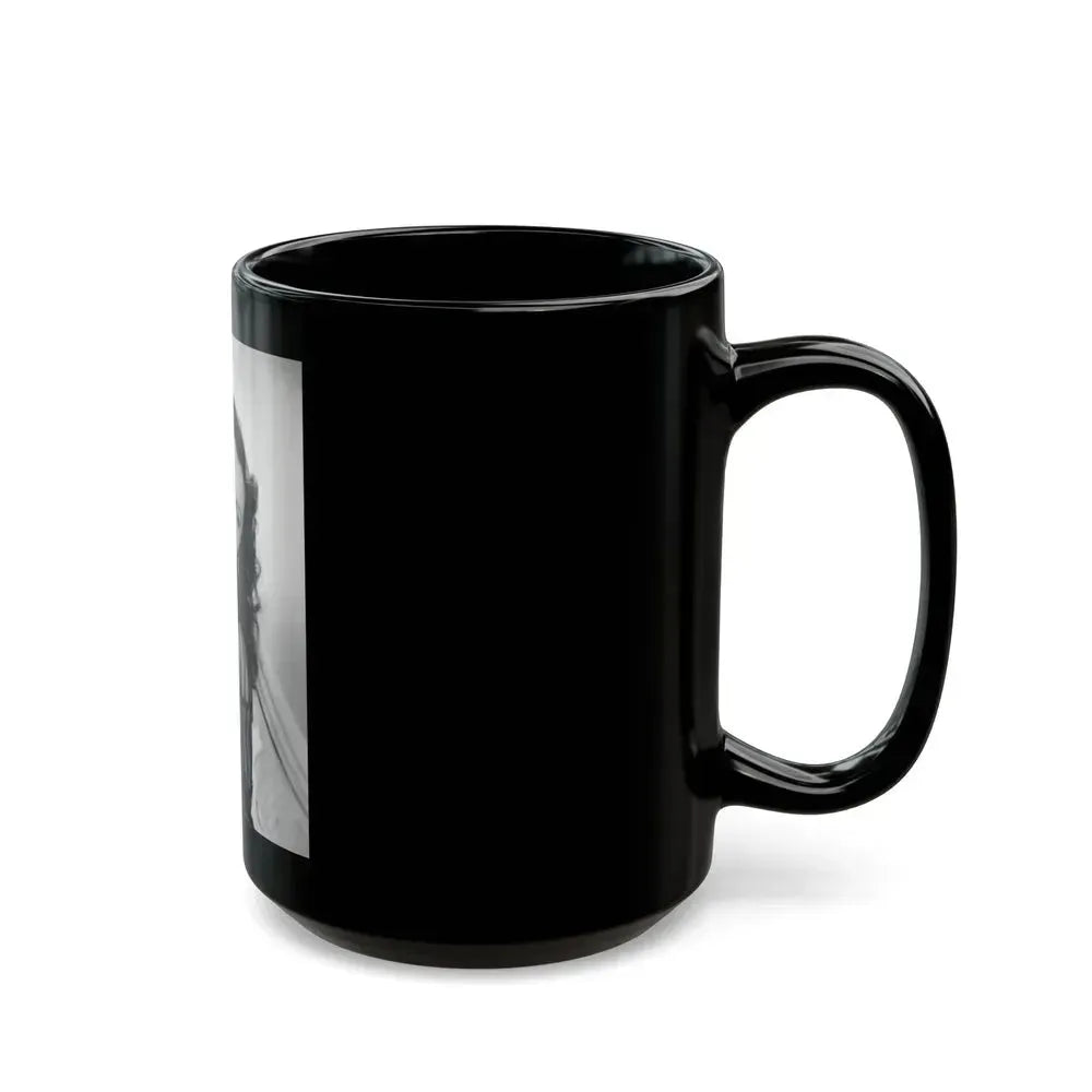 Barbara Stanwyck #183 (Vintage Female Icon) Black Coffee Mug - Go Mug Yourself