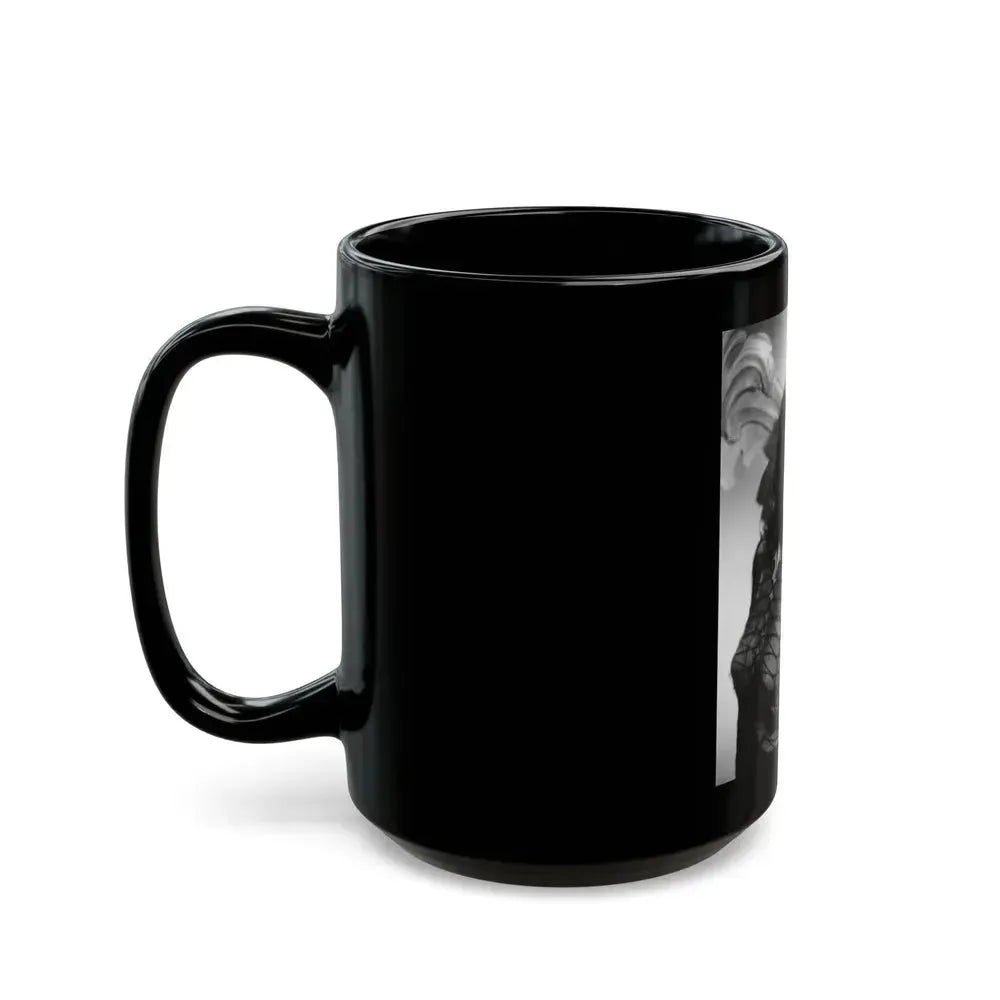 Barbara Stanwyck #183 (Vintage Female Icon) Black Coffee Mug - Go Mug Yourself