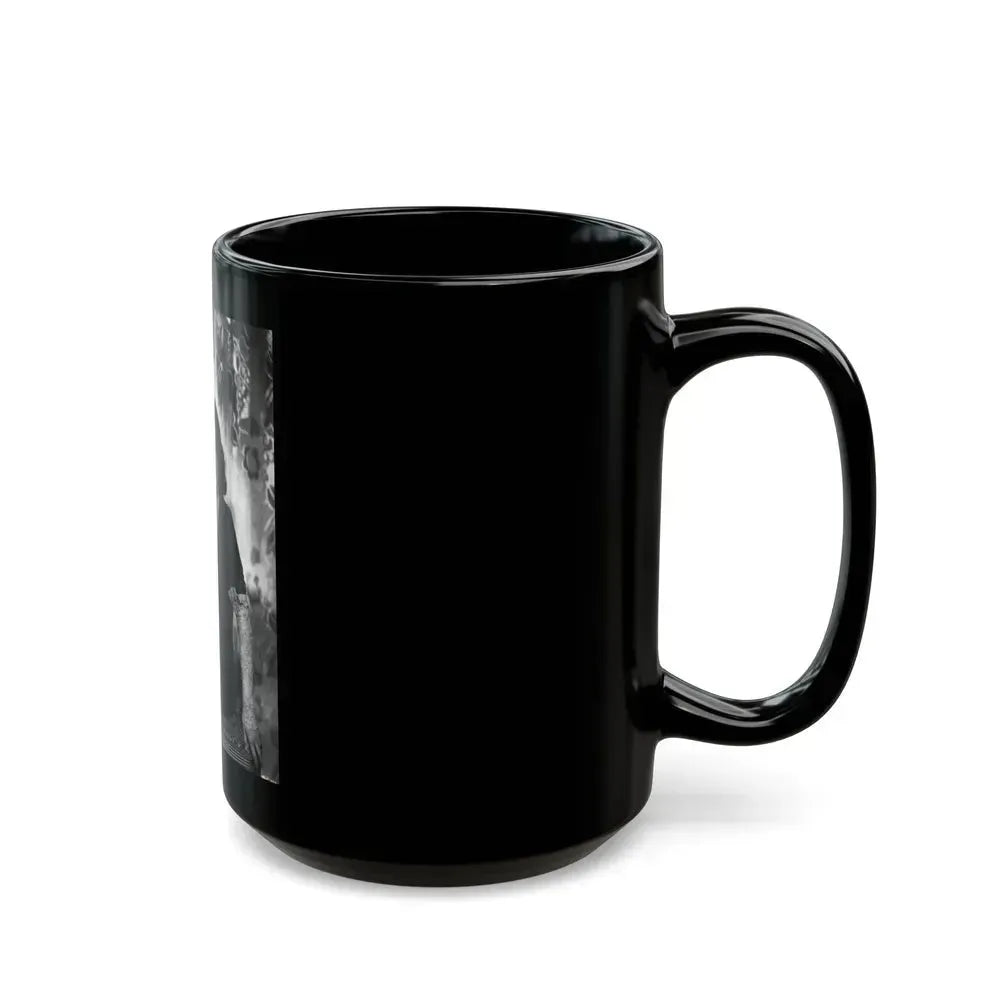 Barbara Stanwyck #184 (Vintage Female Icon) Black Coffee Mug - Go Mug Yourself