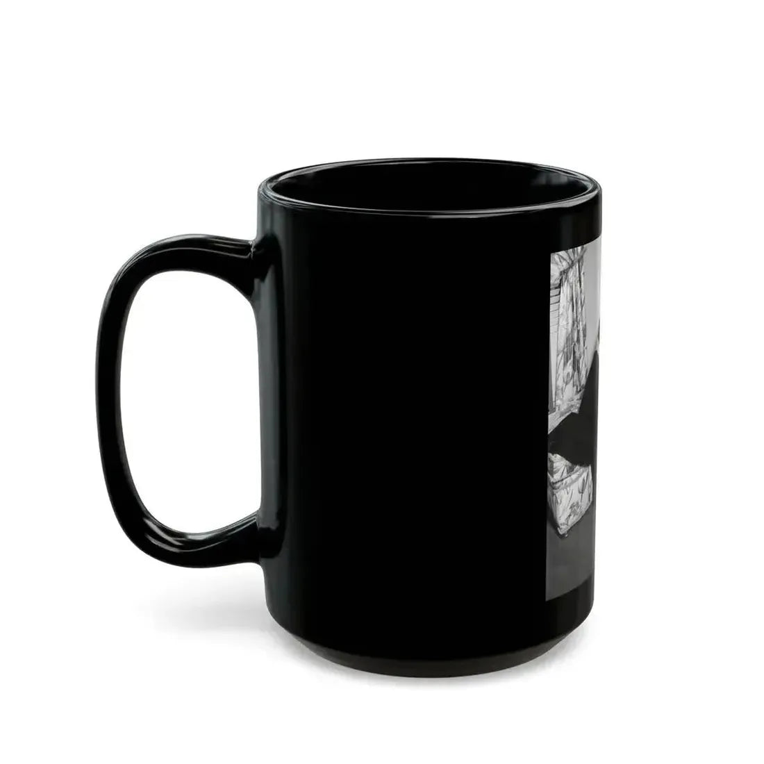 Barbara Stanwyck #185 (Vintage Female Icon) Black Coffee Mug - Go Mug Yourself