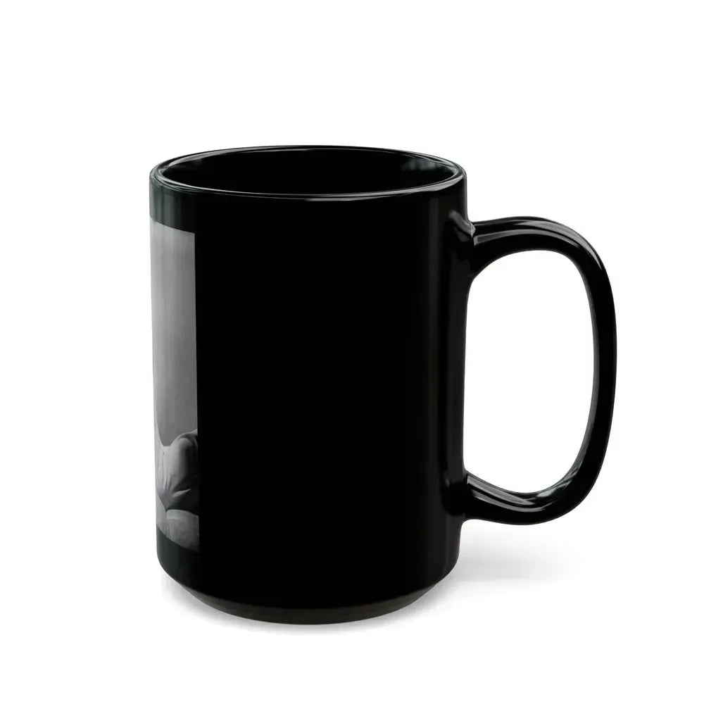 Barbara Stanwyck #186 (Vintage Female Icon) Black Coffee Mug - Go Mug Yourself