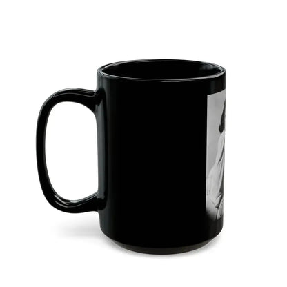 Barbara Stanwyck #186 (Vintage Female Icon) Black Coffee Mug - Go Mug Yourself