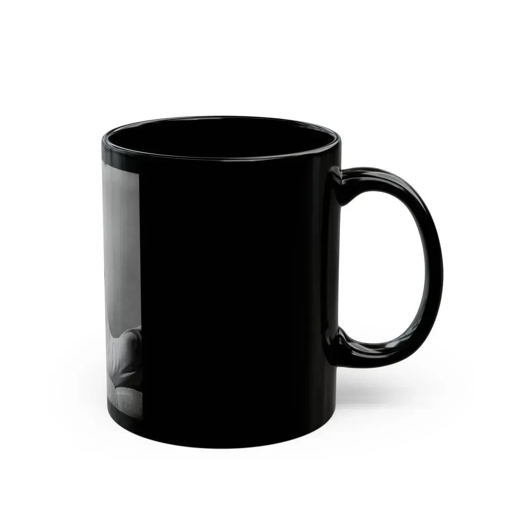 Barbara Stanwyck #186 (Vintage Female Icon) Black Coffee Mug - Go Mug Yourself
