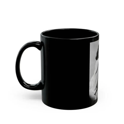 Barbara Stanwyck #186 (Vintage Female Icon) Black Coffee Mug - Go Mug Yourself