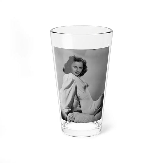 Barbara Stanwyck #186 (Vintage Female Icon) Pint Glass 16oz-16oz-Go Mug Yourself