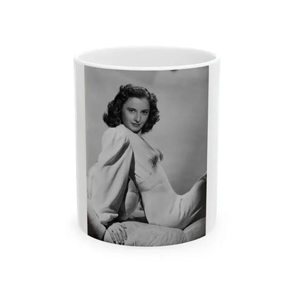 Barbara Stanwyck #186 (Vintage Female Icon) White Coffee Mug 11oz - Go Mug Yourself